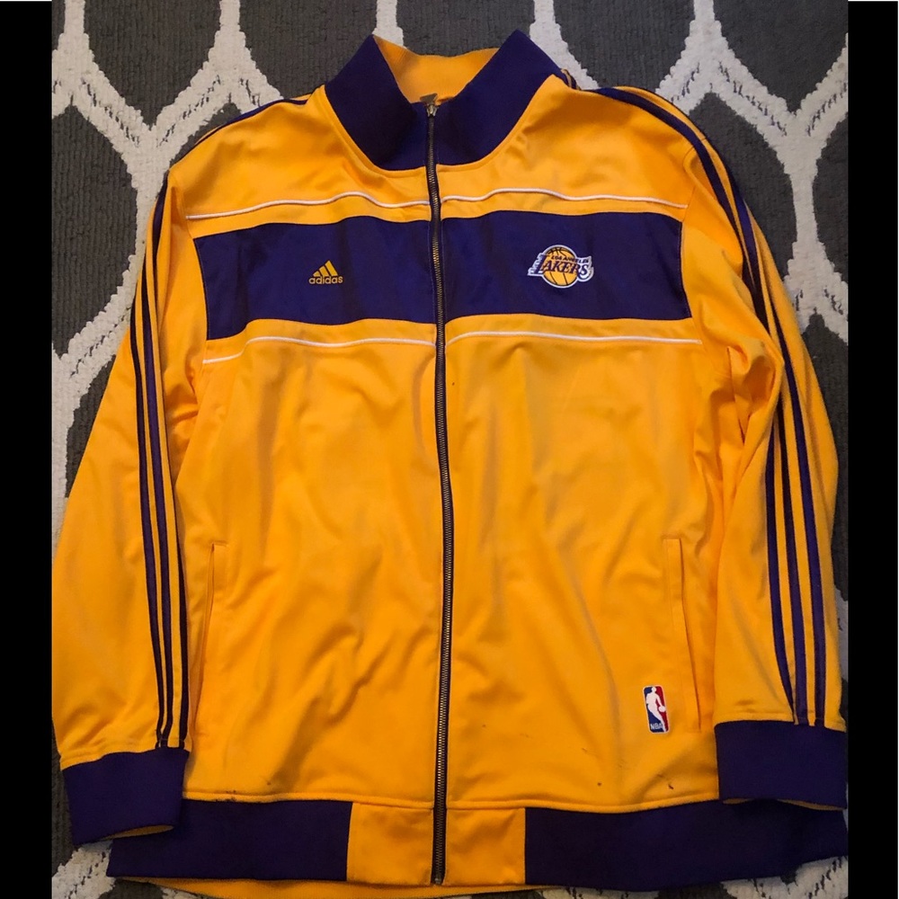 Lakers championship track jacket